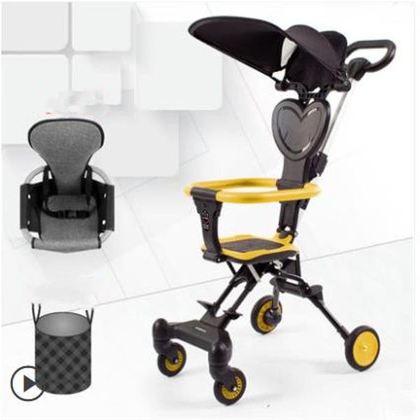 

strollers# est mini trolley slow baby artifact folding portable stroller