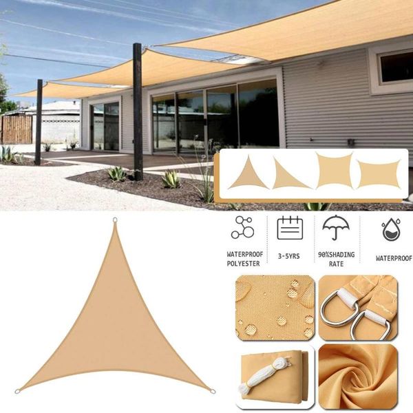 

shade 2x3 2x4 3x4 400d waterproof sun-shelter sunshade sail outdoor garden canopy yard beach awning sand cloth