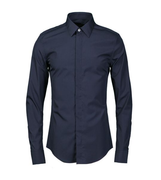 

men's chinoiserie shirt blue navy, White;black