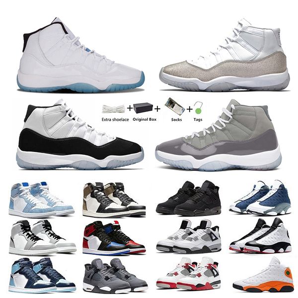 

11 11s mens retro basketball shoes sneakers unc space jam heiress metallic silver 25th anniversary jubilee 72-10 men women trainers sports