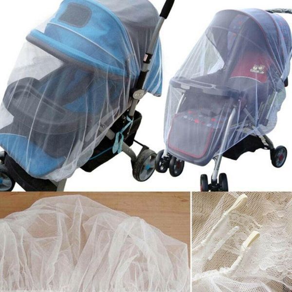 

mosquito net baby stroller crib netting pushchair cart insect safe mesh buggy car outdoor protect
