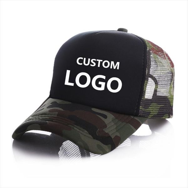 

custom trucker mesh back hat woman summer diy your own text curved cap logo baseball man, Blue;gray