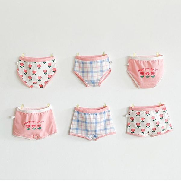 

panties 2021 summer kids underwear korean cotton print girls casual children clothing, Camo