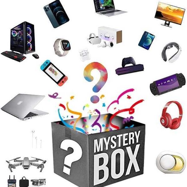 

random mystery electronics, surprise box contains unexpected gifts, such as drones, smart watches, gamepads, digital cameras and more863