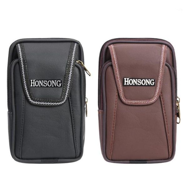 

fashion men phone pocket wallet pu leather soft card case bag multi-function money man luxury zipper purse for wallets1, Red;black