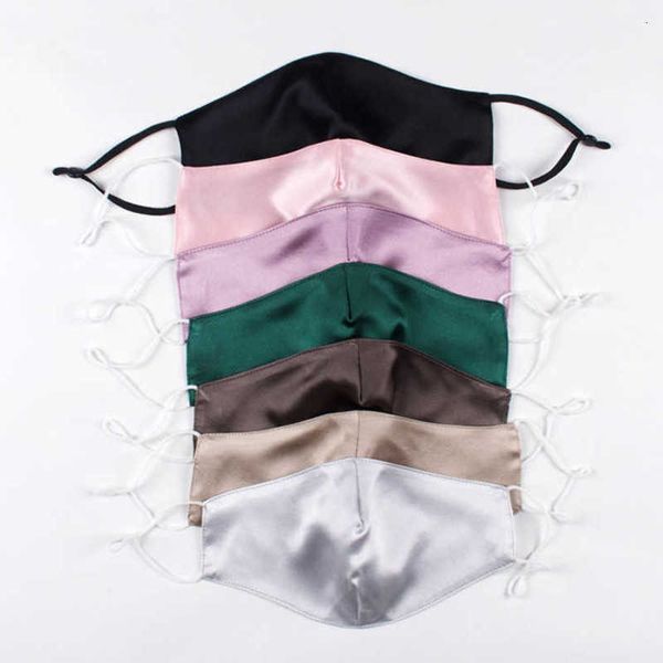 

silk mask for men women in spring and summer