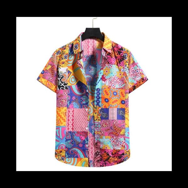 

men's casual shirts hip hop mens shirt fashion streetwear work, White;black