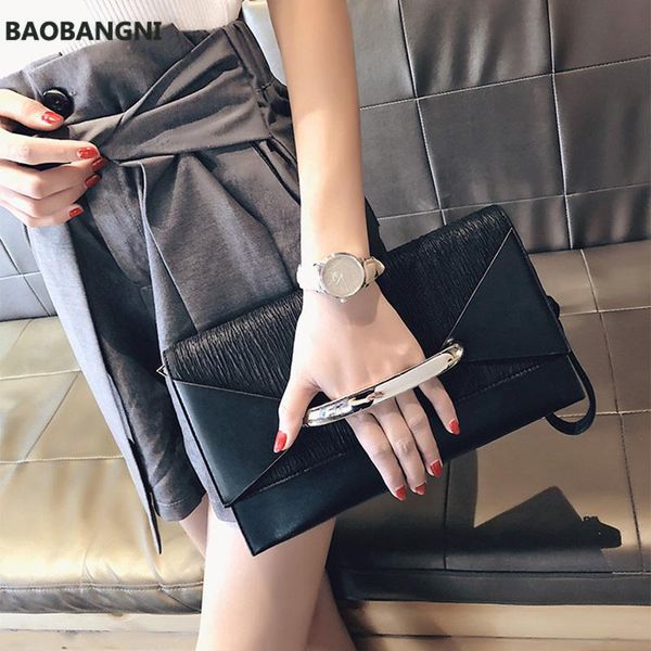 

evening bags envelope clutch bag women leather luxury handbags birthday party for ladies shoulder purse