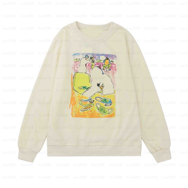 

2022 fashion hoodies men sweater hoodie long sleeve caasual sweatshirt letter autumn spring thin breathable quality, Black