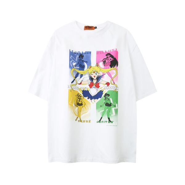

tee harajuku men's shirt from cartoons 100% cotton t-shirt 2021 summer tshirt oversize hip hop streetwear qzm2, White;black