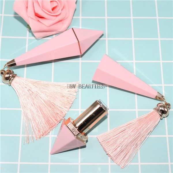 

storage bottles & jars 50pcs/lot empty diamond shape lipstick tube, high class lip tube,fashion plastic high-end subpackage 12.1mm