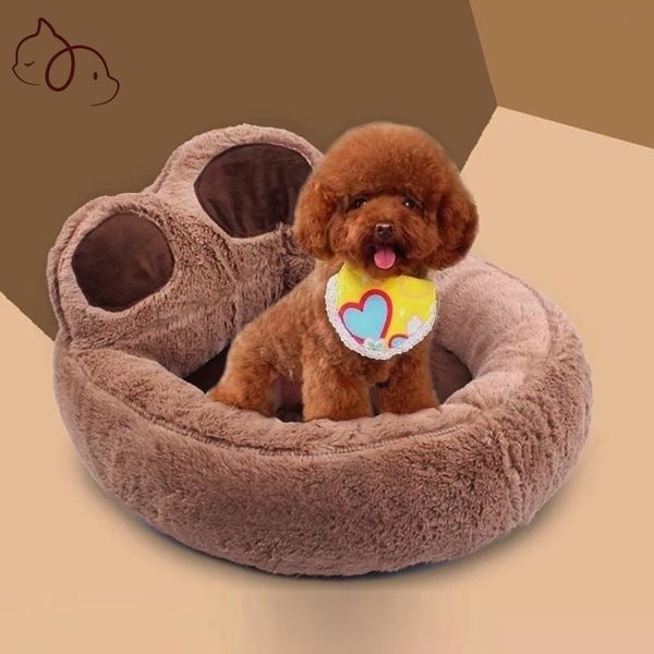 

cat beds & furniture christmas bed for cats house dog plush basket comfortable accessories houses cushion