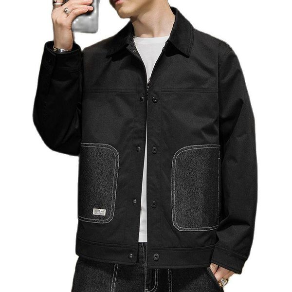 

men's jackets 2021 mens fashion and coats windbreaker autumn men army cargo outdoors clothes casual streetwear, Black;brown