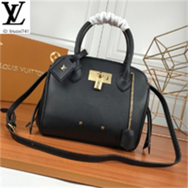 

brand designer luxury u6tv m55026 black casual personality portable shoulder bag women handbags iconic bags handles shoulder bags totes, Red;black