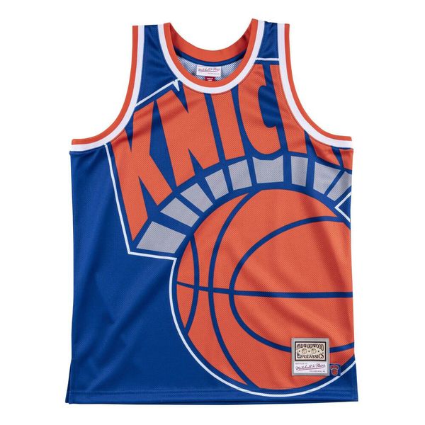 Männer Big Face Royal Blue Basketball Jersey Größe S-5xl