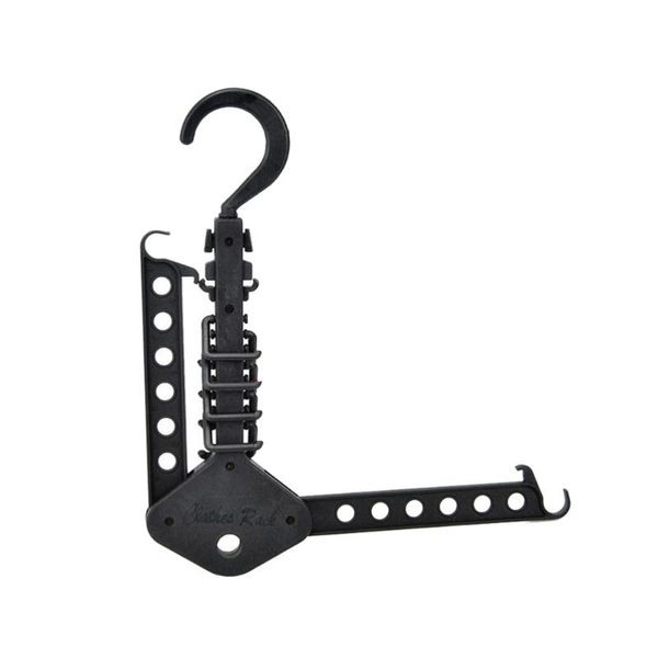 

hangers & racks multi-functional folding clothes hanger foldable space saving hook rack for home laundry bedroom