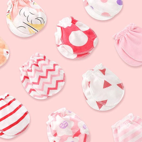 

children's mittens autumn and winter plus velvet warm hand knitted gloves flip child boys girls christmas gifts, White