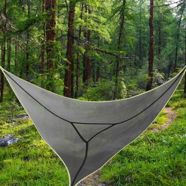 

camp furniture 3 person tree hammock point design, heavy ratchet and strap aerial cushion-hammock house tent