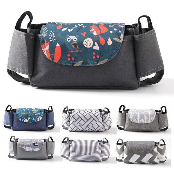 Stroller Parts & Accessories Baby Organizer Bottle Cup Holder Small Diaper Bags Buggy Nappy Bag Pouch For Portable Carriage