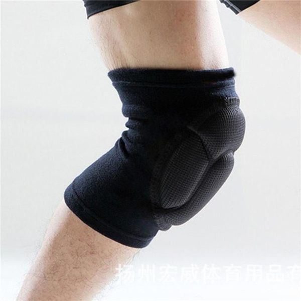 

elbow & knee pads crashproof antislip basketball leg long protector solid honeycomb sports crash universal pad, Black;gray