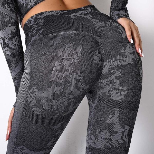 

yoga outfit high elastics seamless set women gym clothes sporty fitness shaping two piece sports jogging suit workout outfits 2021