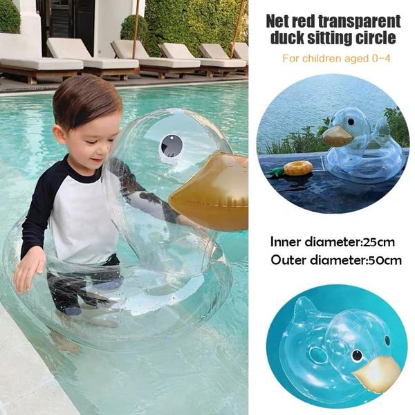 

life vest & buoy baby swimming ring pools accessories summer children's little boy girl armpit 50cm