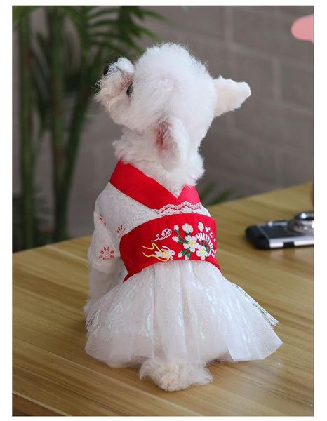 

cat costumes summer dog dress pet wedding dresses for chihuahua pug yorkie clothing puppy products clothes small dogs
