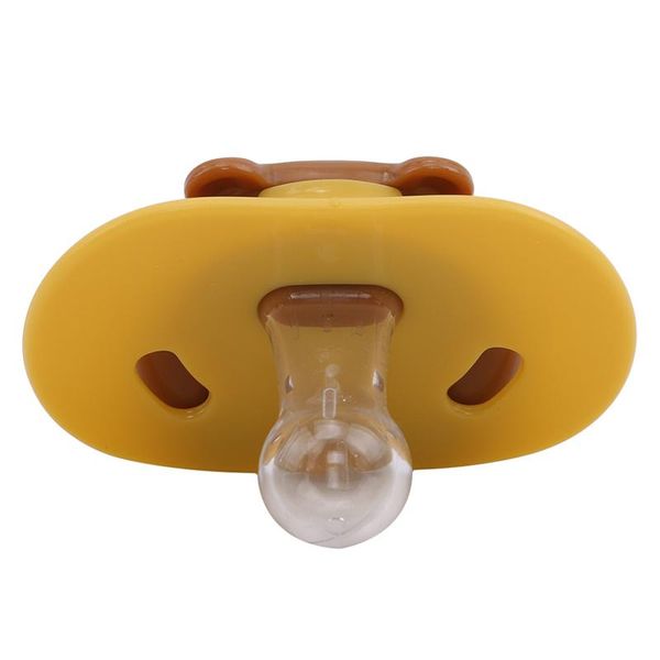 

pacifier around cute cartoon soothing nipple friendly thumb silicone gel baby sleeping quiet breast milk pacifiers#