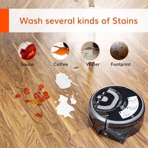 

vacuum cleaners ilife w400 floor washing robot shinebot navigation large water tank kitchen cleaning planned route household applicance