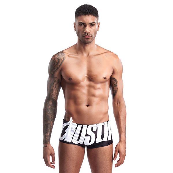 

swimwear dm australian style fashion printed men's swimming trunks