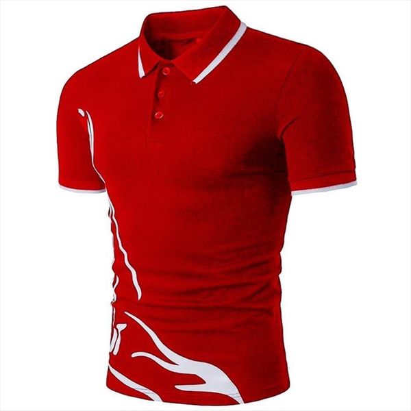 

casual summer camisa shirts men polos contrast color short sleeve shirt streetwear brands breathable brand tees, White;black