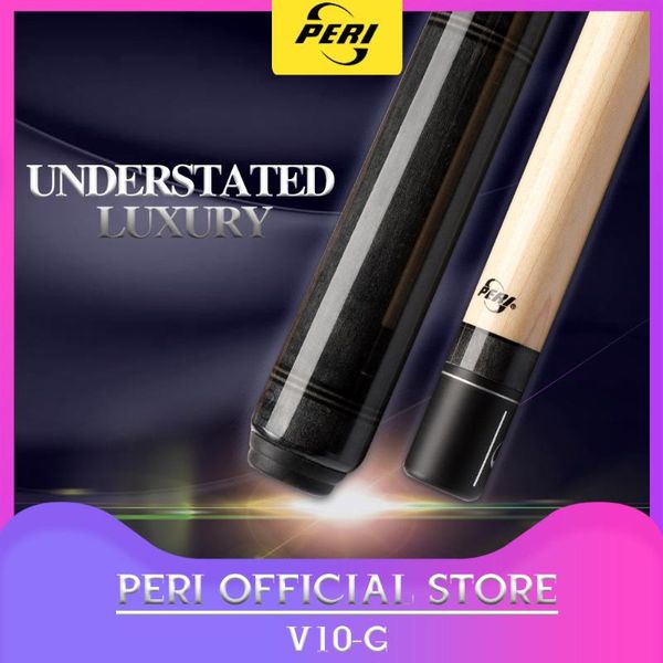 

offical peri v10-g billiard pool cue stick kit 12.75mm tip 147cm length professional canadian maple handmade china cues