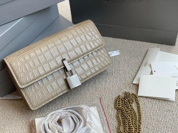 

handbags shoulder bag leather designer 2021 fashion quality crocodile pattern crossbody bags for women messenger handbag lcm