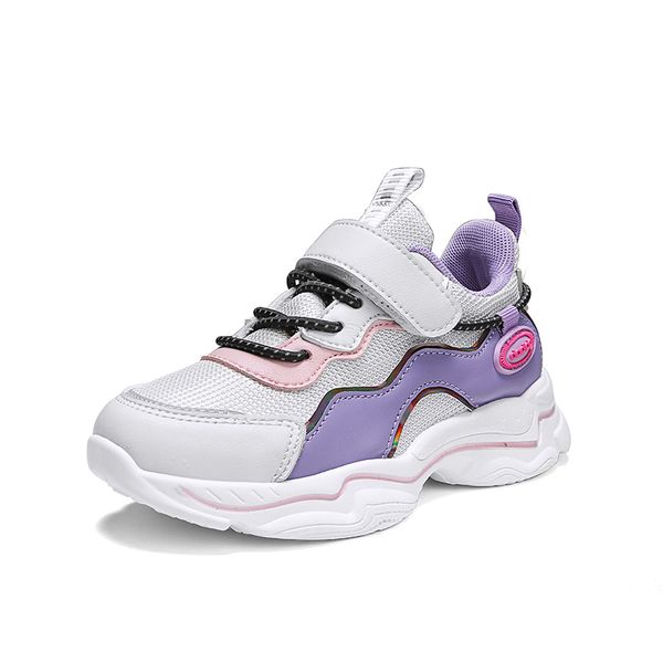 

kids fashion sneakers for boys girls mesh tennis shoes breathable sports running shoes lightweight children casual walking shoes, Black