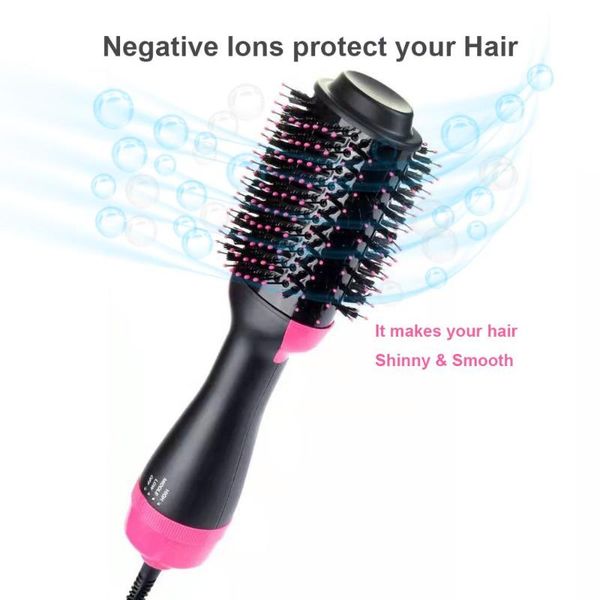 

hair dryer brush one step & volumizer 3 in 1 negative ion air gifts for the family 10 orders electric brushes