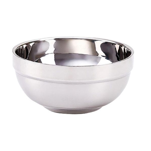 

stainless steel bowl shiny surface smooth selling children's rice bowls