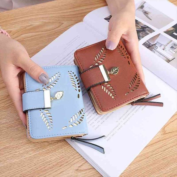 

women s wallet short pu leather student fashion zip card, Red;black