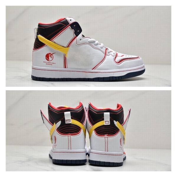 

men shoes women sneakers (with box)2021 gundam high project unicorn rx-0 man running shoe woman sneaker man