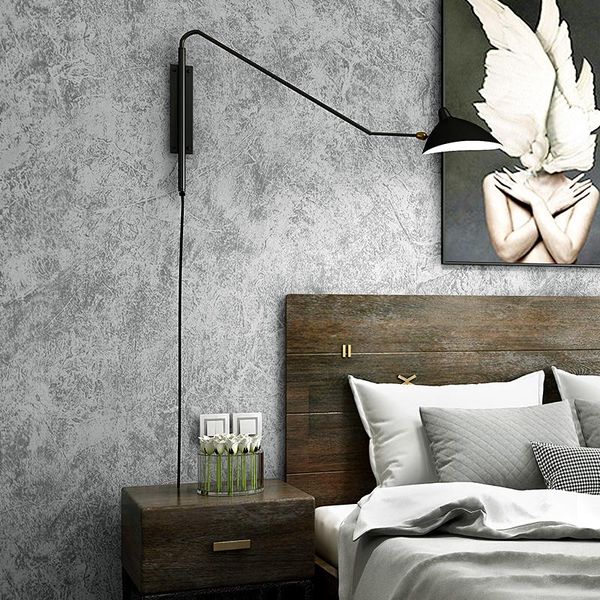 

wallpapers nordic industrial wind cement gray wallpaper modern simple pure pigment color bedroom light clothing store wall paper