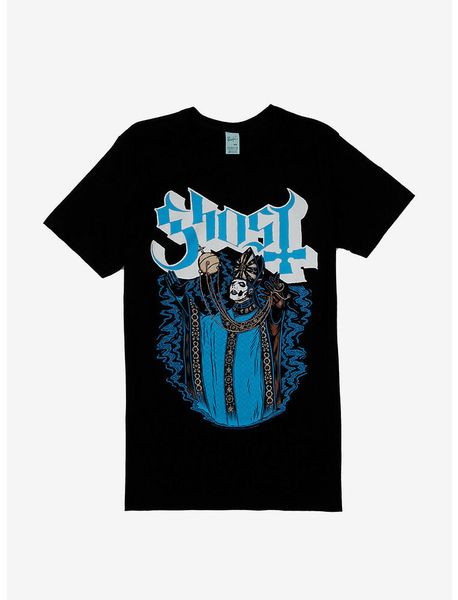 

ghost levitation t-shirt, White;black