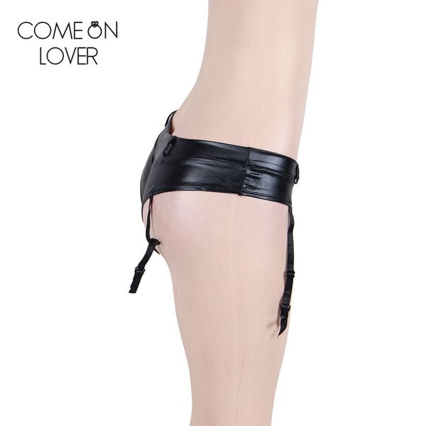 

unique design fashion zipper suspender belts for women plus size faux leather garter belt brief bla garter panty pe5137, Black;white