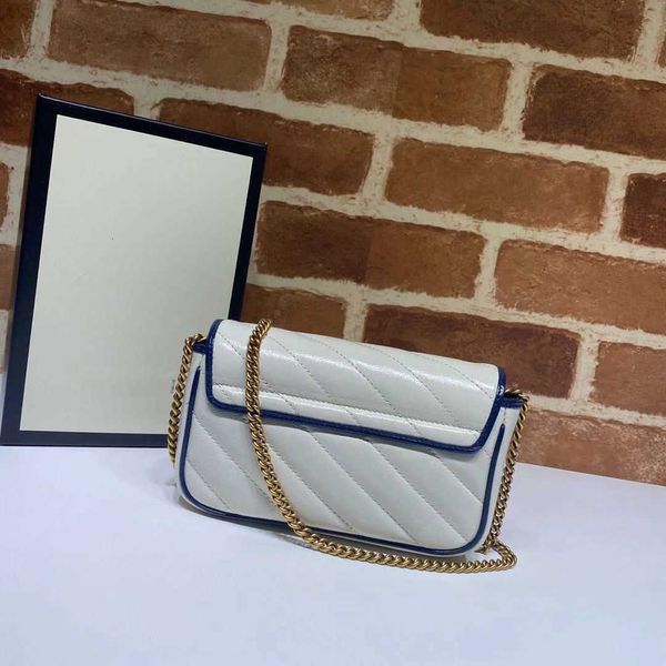 

selling 574969 fashion genuine shoulder diamond lattice quilted flap oil wax leather bag 16.5cm mini size