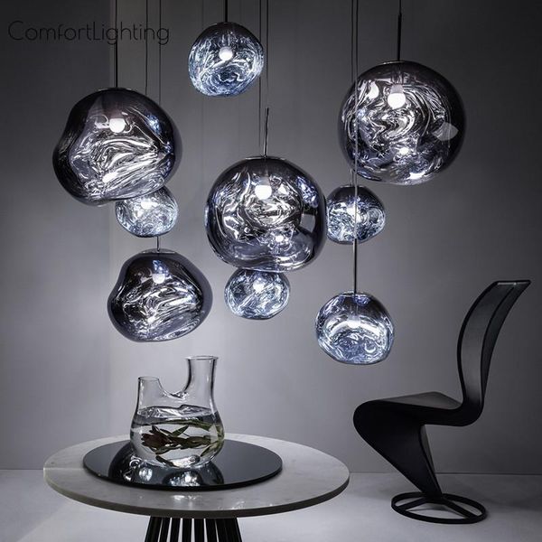 

pendant lamps nordic luxury lights modern decor loft indoor lamp vintage industrial pvc lava living room lighting kitchen hanging