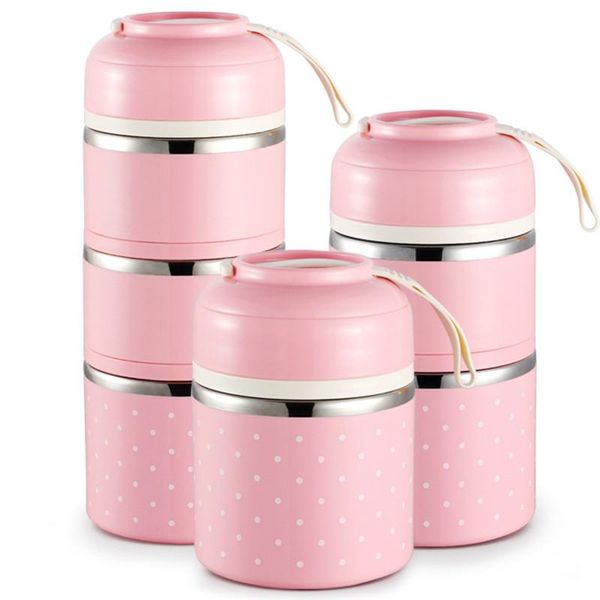 

water bottles japanese thermal plastic lunch box for kids children bento portable leak proof container kitchen tools