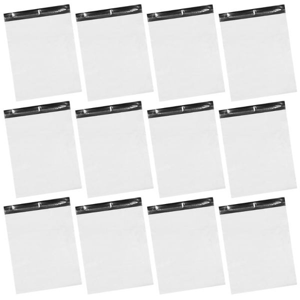 

100pcs useful transportation supply express accessory storage bag (white) bags