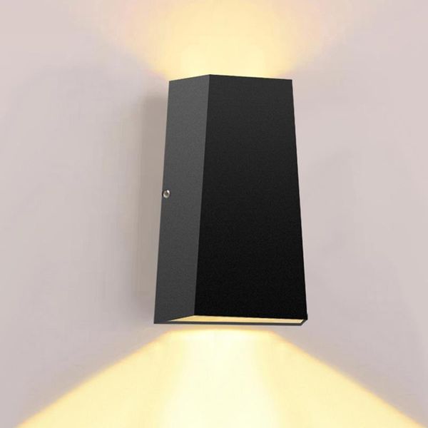 

wall lamp up down modern led 10w cob aluminum indoor outdoor mounted living dining room corridor garden porch light