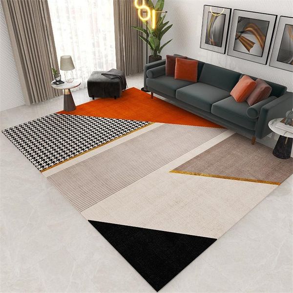 

carpets northern european -style living room carpet entrance nonslip floor mat coffeetable sofa restaurant wilton machine made geometric