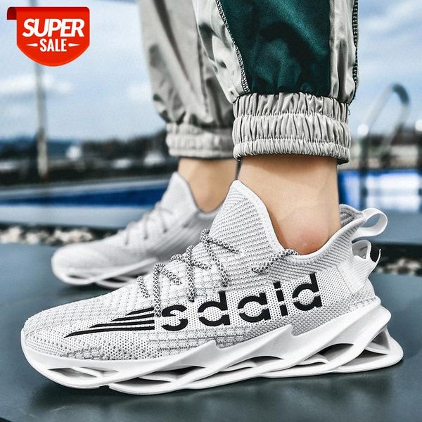 

spring breathable flying shoes korean mesh casual sports running men's #3l4x