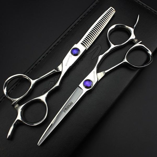 

hair scissors 440c hairdressing salon professional flat cut 5.5-inch japanese suit