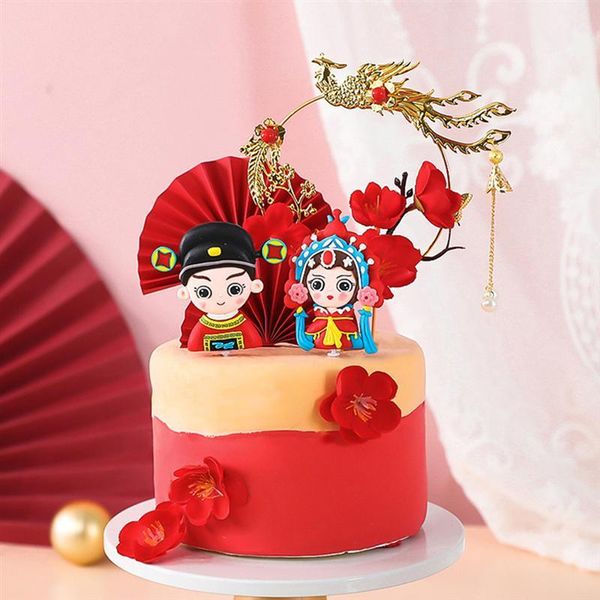 

other event & party supplies chinese wedding bride and groom cake ers decor baking er decorating